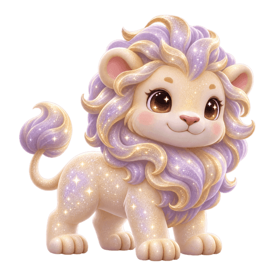 The Leo lion character.